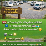 NUEVO ESPACIO PARA GRUPOS DE CARAVANISTAS Y AUTOCARAVANISTAS